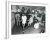 Sugar Ray Robinson Training for a Title Defense Against Steve Belloise-null-Framed Photo