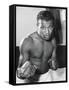 Sugar Ray Robinson Was the Welterweight Boxing Champion from 1946-1950-null-Framed Stretched Canvas