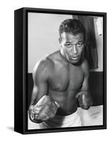 Sugar Ray Robinson Was the Welterweight Boxing Champion from 1946-1950-null-Framed Stretched Canvas