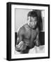 Sugar Ray Robinson Was the Welterweight Boxing Champion from 1946-1950-null-Framed Photo