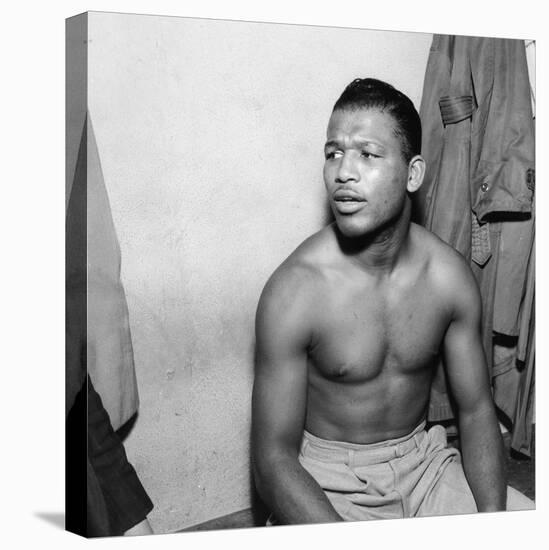 Sugar Ray Robinson-null-Stretched Canvas