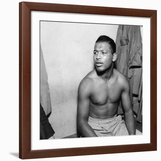 Sugar Ray Robinson-null-Framed Photo