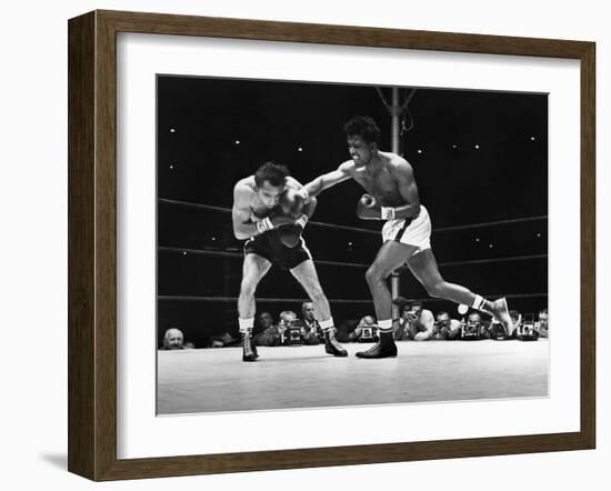 Sugar Ray Robinson-null-Framed Giclee Print