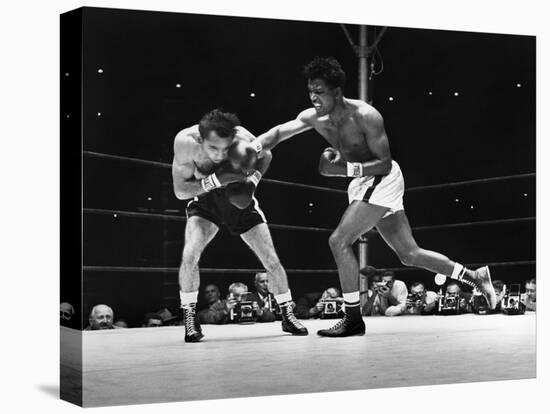 Sugar Ray Robinson-null-Stretched Canvas