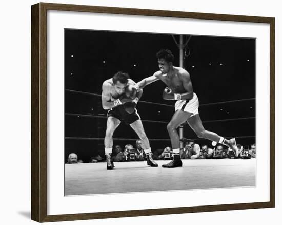 Sugar Ray Robinson-null-Framed Giclee Print