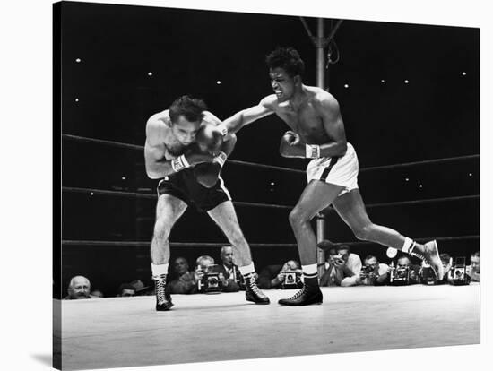 Sugar Ray Robinson-null-Stretched Canvas