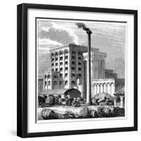 Sugar Refinery, Southampton, England, Which Opened in 1851-null-Framed Giclee Print