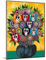 Sugar Skull Bouquet-Kerri Ambrosino-Mounted Premium Giclee Print