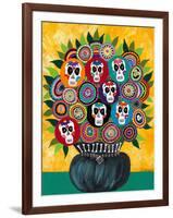 Sugar Skull Bouquet-Kerri Ambrosino-Framed Giclee Print