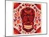 Sugar Skull Day of the Dead-null-Mounted Art Print