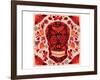 Sugar Skull Day of the Dead-null-Framed Art Print