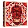 Sugar Skull Day of the Dead-null-Stretched Canvas
