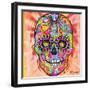 Sugar Skull - Day of the Dead-Dean Russo-Framed Giclee Print