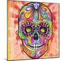 Sugar Skull - Day of the Dead-Dean Russo-Mounted Giclee Print