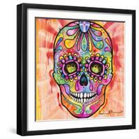 Sugar Skull - Day of the Dead-Dean Russo-Framed Giclee Print