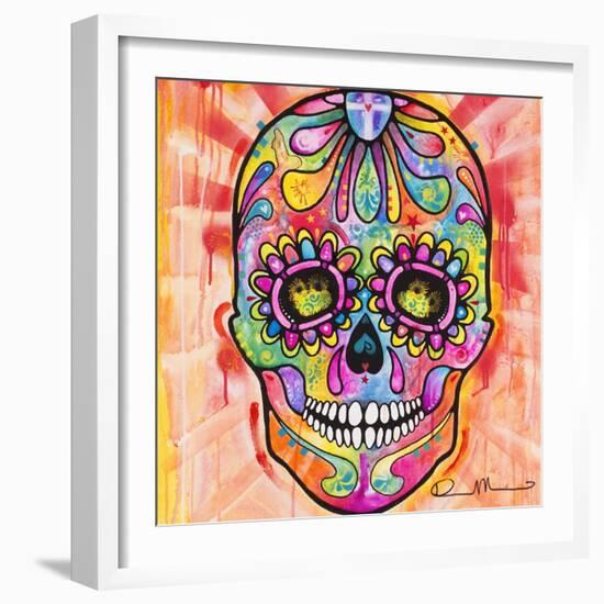 Sugar Skull - Day of the Dead-Dean Russo-Framed Giclee Print