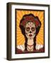 Sugar Skull Girl-rvvlada-Framed Art Print