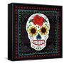 Sugar Skull I-Fiona Stokes-Gilbert-Framed Stretched Canvas