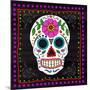 Sugar Skull II-Fiona Stokes-Gilbert-Mounted Giclee Print