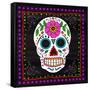 Sugar Skull II-Fiona Stokes-Gilbert-Framed Stretched Canvas