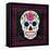 Sugar Skull II-Fiona Stokes-Gilbert-Framed Stretched Canvas