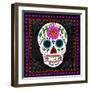 Sugar Skull II-Fiona Stokes-Gilbert-Framed Giclee Print