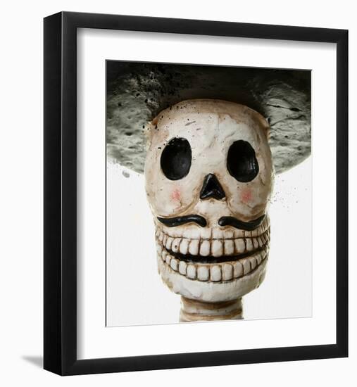 Sugar Skull Mariachi-null-Framed Art Print