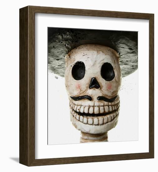 Sugar Skull Mariachi-null-Framed Art Print