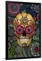 Sugar Skull Paisley Garden-Fusion Idol Arts-Framed Giclee Print