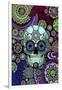 Sugar Skull Sombrero Night-Fusion Idol Arts-Framed Giclee Print