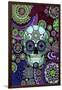 Sugar Skull Sombrero Night-Fusion Idol Arts-Framed Giclee Print