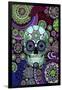 Sugar Skull Sombrero Night-Fusion Idol Arts-Framed Giclee Print