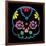 Sugar Skull Velvet II-Rosa Mesa-Framed Art Print