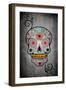 Sugar Skull-Lantern Press-Framed Art Print