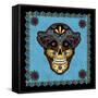 Sugar Skull-Tina Nichols-Framed Stretched Canvas