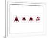 Sugar Skulls Box of 4-Rosa Mesa-Framed Art Print