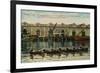 Sugar Warehouse Canoeing, San Juan River, Matanzas, Cuba, C1920S-null-Framed Giclee Print