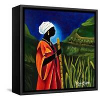 Sugarcane journey-Patricia Brintle-Framed Stretched Canvas