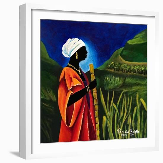 Sugarcane journey-Patricia Brintle-Framed Giclee Print