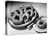 Sugared Ring Doughnuts-Elsie Collins-Stretched Canvas