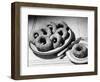 Sugared Ring Doughnuts-Elsie Collins-Framed Art Print