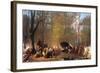 Sugaring Off at the Camp, 1864-66-Eastman Johnson-Framed Giclee Print