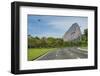 Sugarloaf Mountain and Empty Road, Rio De Janeiro.-Jon Hicks-Framed Photographic Print