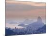 Sugarloaf Mountain at sunrise, Rio de Janeiro, Brazil, South America-Karol Kozlowski-Mounted Photographic Print