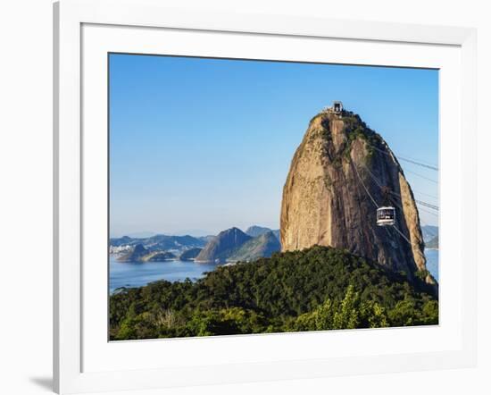 Sugarloaf Mountain Cable Car, Rio de Janeiro, Brazil, South America-Karol Kozlowski-Framed Photographic Print