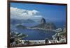 Sugarloaf Mountain, Guanabara Bay, and Botafogo Beach, Rio de Janeiro, Brazil-David Wall-Framed Photographic Print