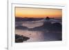 Sugarloaf Mountain (Pao De Acucar) at Dawn, Rio De Janeiro, Brazil, South America-Ian Trower-Framed Photographic Print