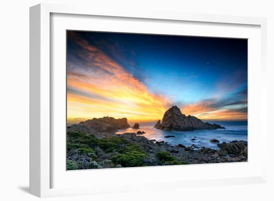 Sugarloaf Rock, Donsborough, Western Australia-Damien Seidel-Framed Photographic Print