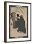 Sugawara Michizane, from the Series 'Instructive Models of Lofty Ambitions'-Kobayashi Kiyochika-Framed Giclee Print