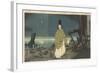 Sugawara Michizane in Exile, February 1884-Kobayashi Kiyochika-Framed Giclee Print